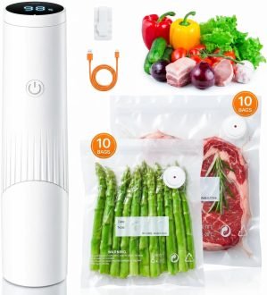 Compact Vacuum Sealer for Food