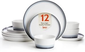 12-Piece Dinnerware Set for 4