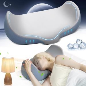 Ergonomic Memory Foam Cervical Neck Pillow 