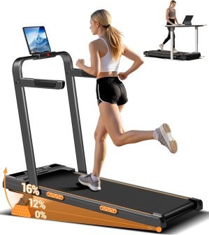 16% Incline Walking Pad Treadmill