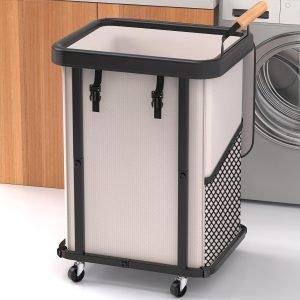 150L Laundry Basket with Wheels