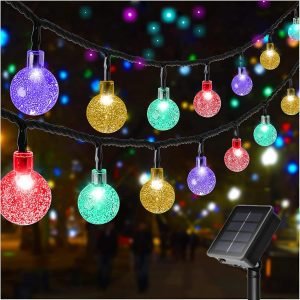 Solar String Lights 50LED 23FT