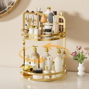 360° Rotating Makeup Organizer