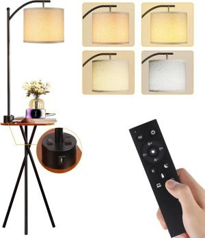 Floor Lamp with Table 