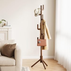 Solid Wood Coat Rack