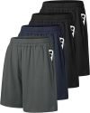 4 Pack Gym Mens Shorts