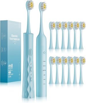2-Pack Electric Toothbrushes