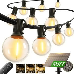 100FT 54 LED Solar String Lights 