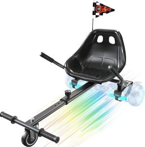 Hoverboard Go-Kart Seat Attachment