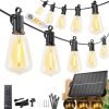 Brightown 52FT Solar String Lights