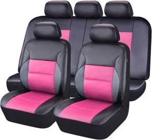 Leather Air Mesh Seat Covers 