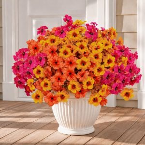 Artificial Fall Flowers for Outdoors