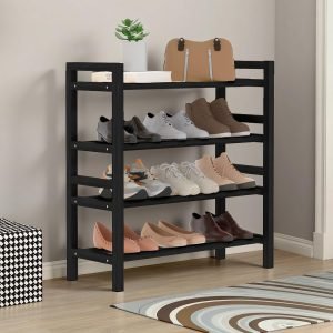Bamboo Shoe Rack
