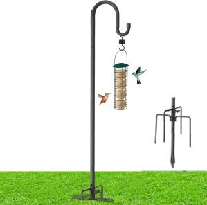 Heavy-Duty Shepherd Hooks for Outdoor Décor
