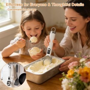 Heated Ice Cream Scoop