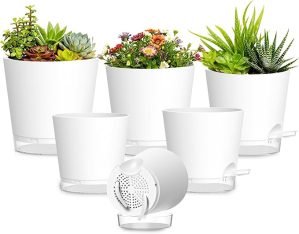 Self-Watering Plant Pots 6-Pack