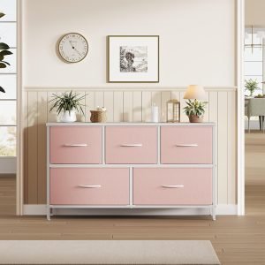 Pink Dresser for Girls Bedroom