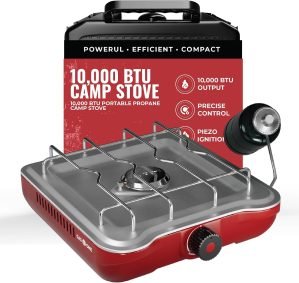 Single Propane Burner Camp Stove