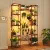 Plant Stand Indoor with Grow Lights