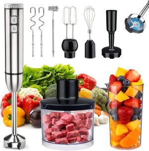 Immersion Blender Handheld 8 IN 1