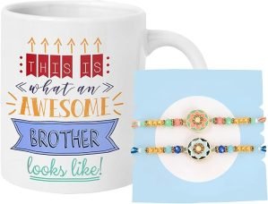TIED RIBBONS Rakhi Set of 2 for Brother