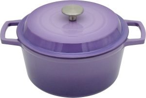 4.2-Quart Cast Iron Dutch Oven with Lid 