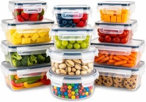 12-Piece Airtight Food Storage Containers