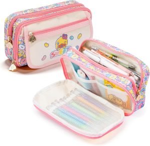 5 Compartments Pencil Case