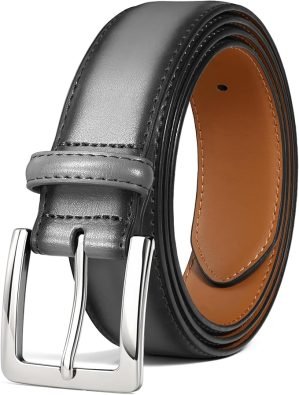 Men’s Genuine Leather Dress Belt