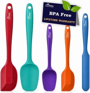 Heat-Resistant Silicone Spatula Set