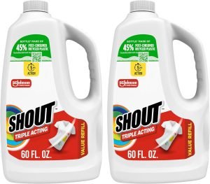 Shout Active Enzyme Laundry Stain Remover Spray for Clothes