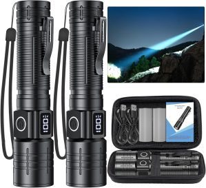 LED Flashlight 2 Pack