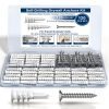 Self-Drilling Drywall Anchors with Stainless Steel Screws