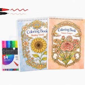 2 Sets of Coloring Book