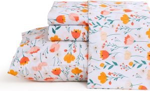 Tulip Floral Printed Full Sheet Set