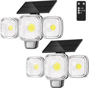 Solar Motion Sensor Outdoor Lights
