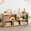 SpaceAid 5-Compartment Bookshelf