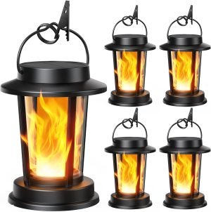 Solar Lanterns Outdoor 4-Pack 
