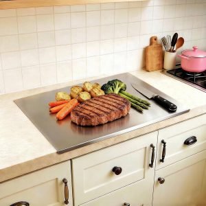 Stainless Steel Cutting Boards with Lip