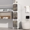 3 Tier Slim Bathroom Storage Cabinet