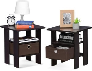 Furinno Andrey Set of 2 End Tables 