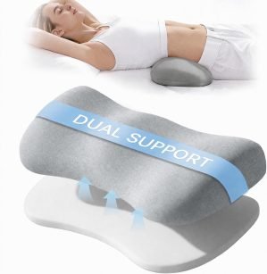 Adjustable Height Lumbar Support Pillow