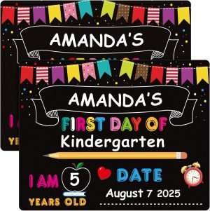 First Day of School Board Sign 