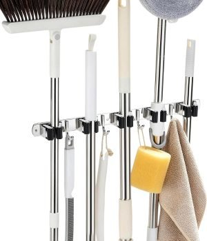 Broom Holder Wall Mount