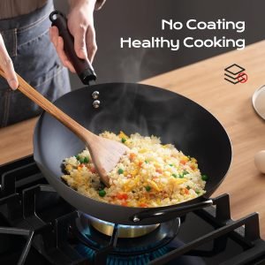 13-Inch Carbon Steel Wok
