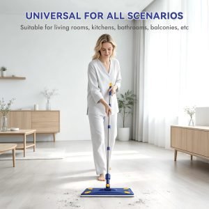 Microfiber Mop with 4 Washable Pads