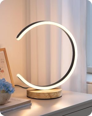 C-Shaped Modern Bedside Lamp