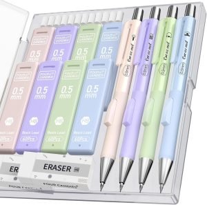 Four Candies Mechanical Pencil Set with Case