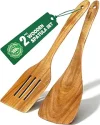 2-Pcs Acacia Wooden Spatula Set 