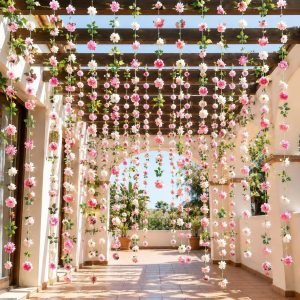 6 PCS Hanging Flower Garlands